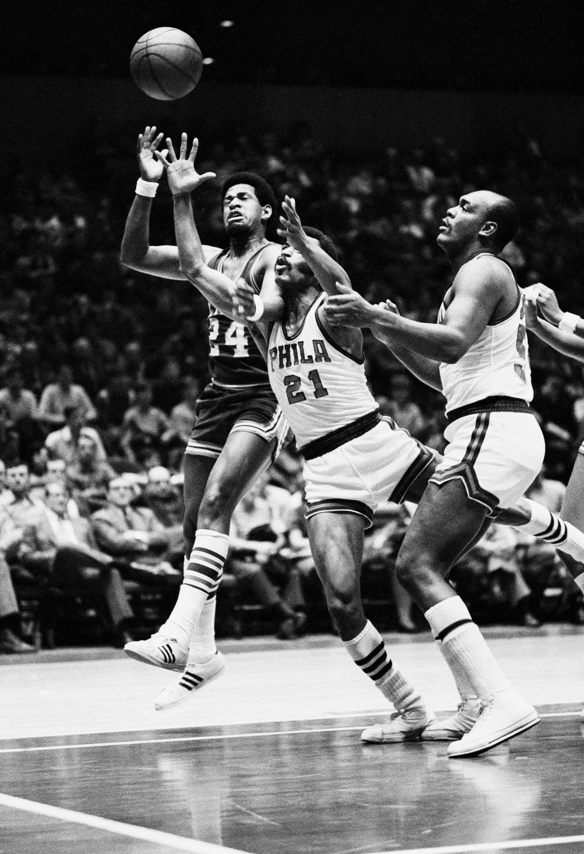 Basketball Pro NBA Games 1971 Philadelphia 76ers vs  Detroit